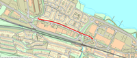 Cycle Route Improvements map Port Glasgow 